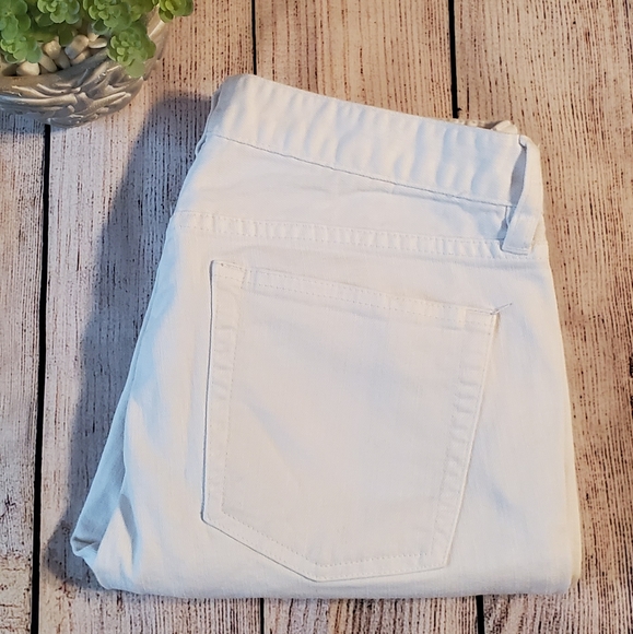 J. CREW Matchstick White Crop Jeans - Picture 5 of 8